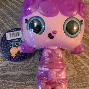 MGA Pop Pop Hair Surprise Series 1 Doll brush purple hair purple dress